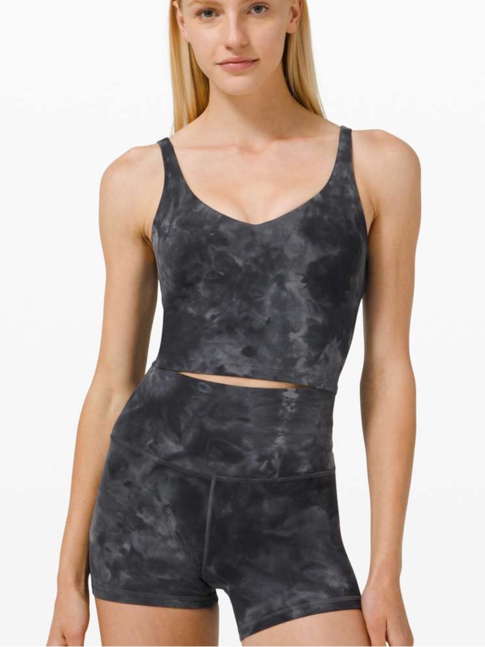 Lululemon Diamond Dye Align Tank - Pitch/Graphite Grey